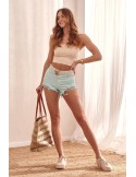 Mint denim shorts 6300 - Online store - Boutique